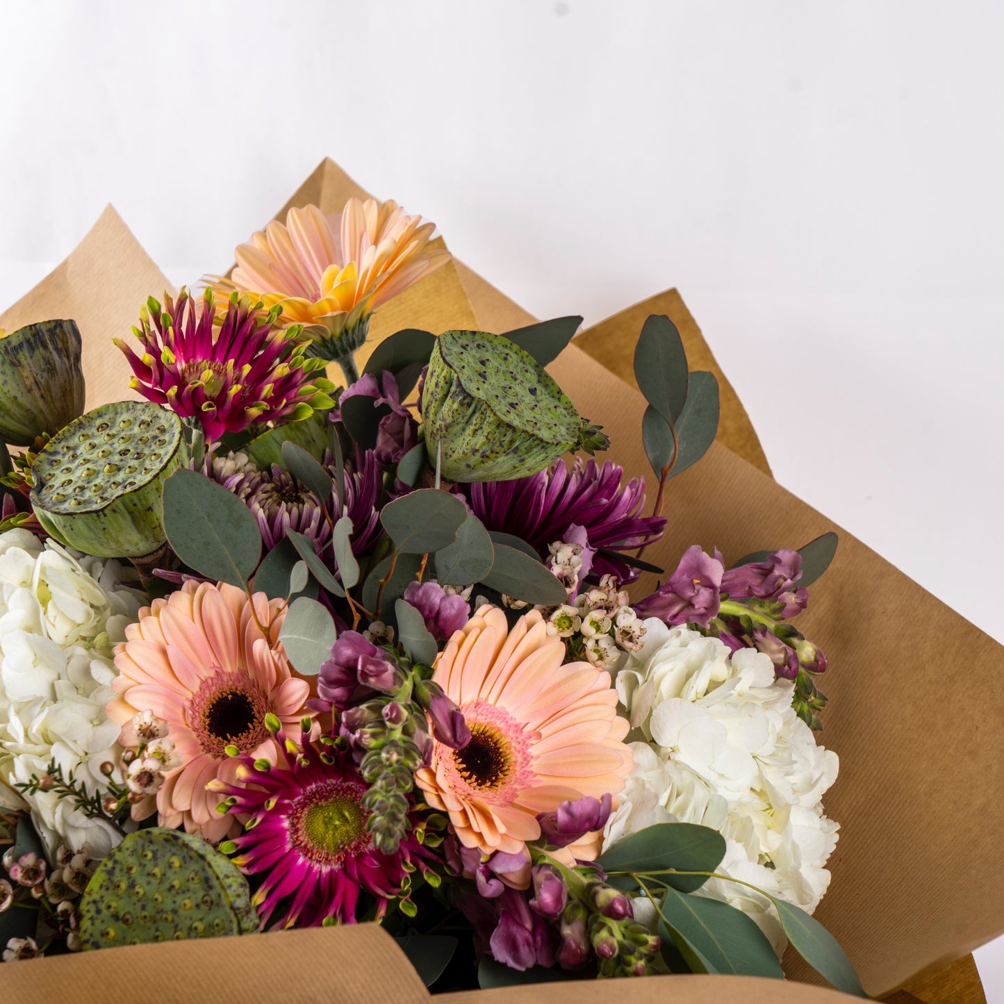 "Peachy Serenity Bloom" Bouquet